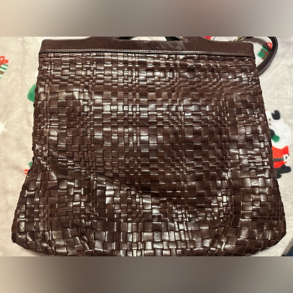 Lauren Merkin Woven Leather Bag - Picture 5 of 11